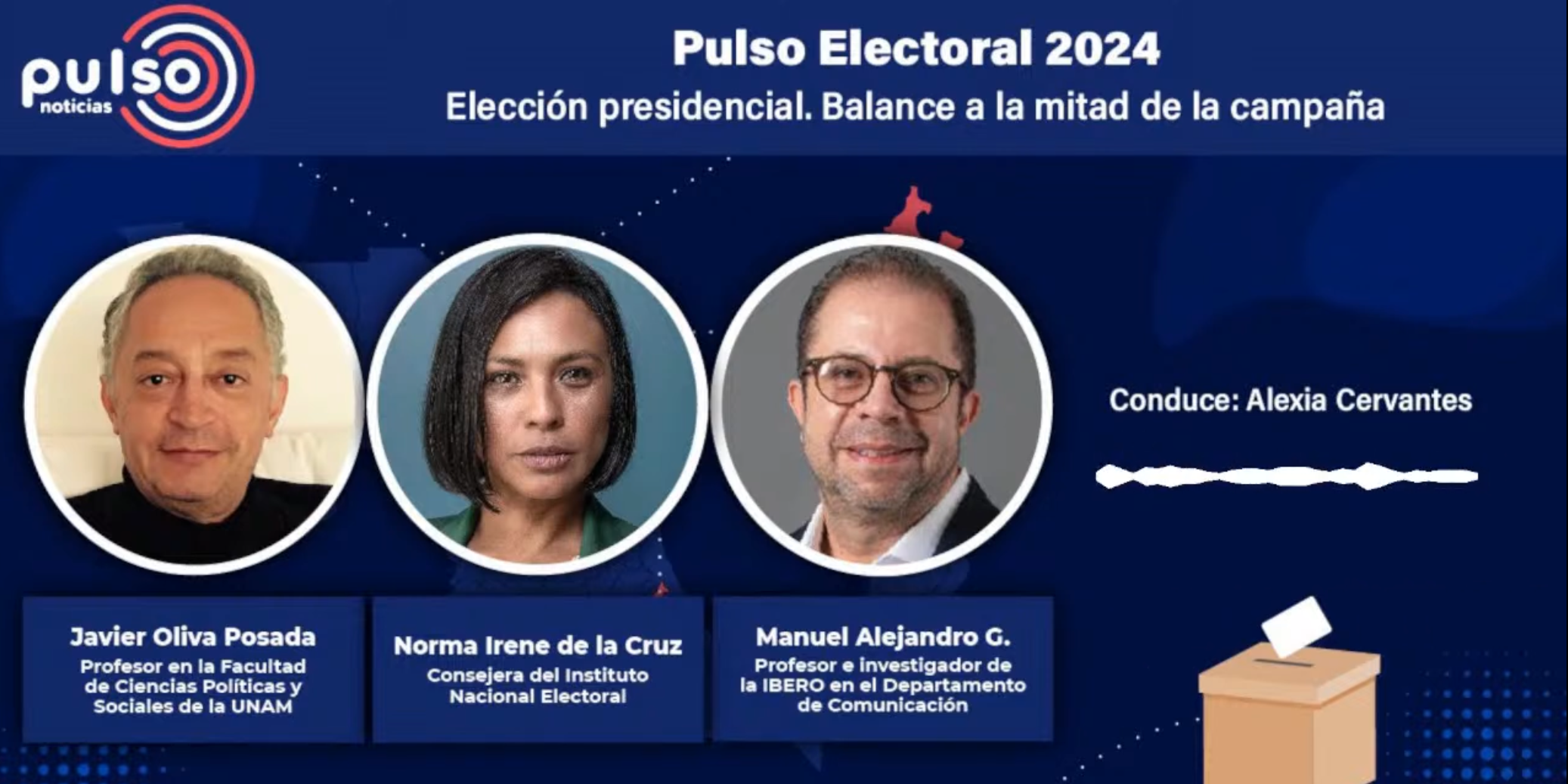 Pulso Electoral 2024: Elección presidencial. Mitad de campaña